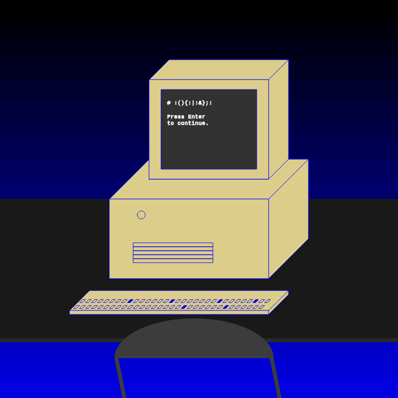 No No Computer #5 static token preview