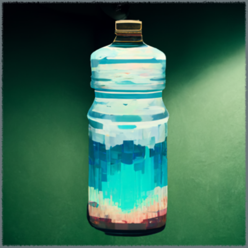 Paradise Bottle #18 static token preview