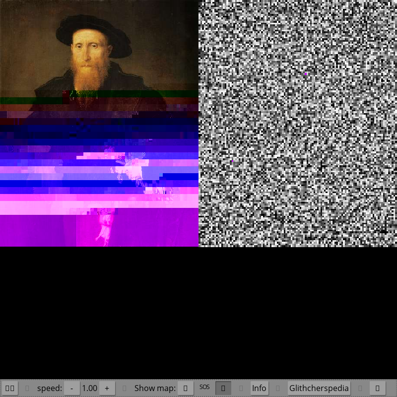 The Glitchers 1.0 - JPG with parasites #14 static token preview