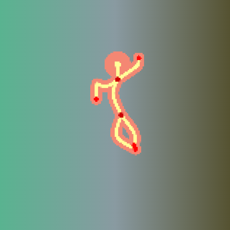 Pixel Dancer #1 static token preview