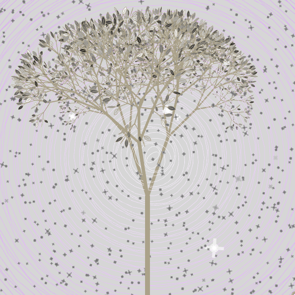 Tree in the Blizzard 雪中樹 #9 static token preview