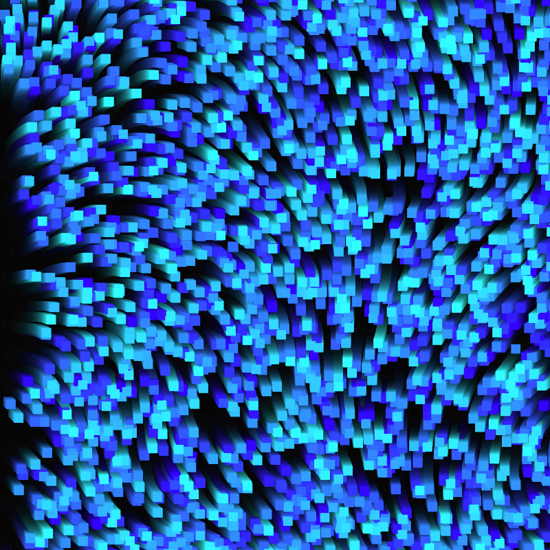 Tomography of AI #1 static token preview