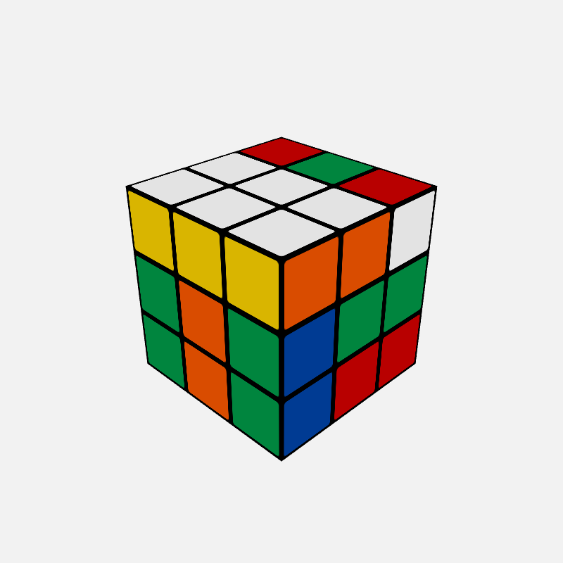 Rubik's Cube #14 static token preview