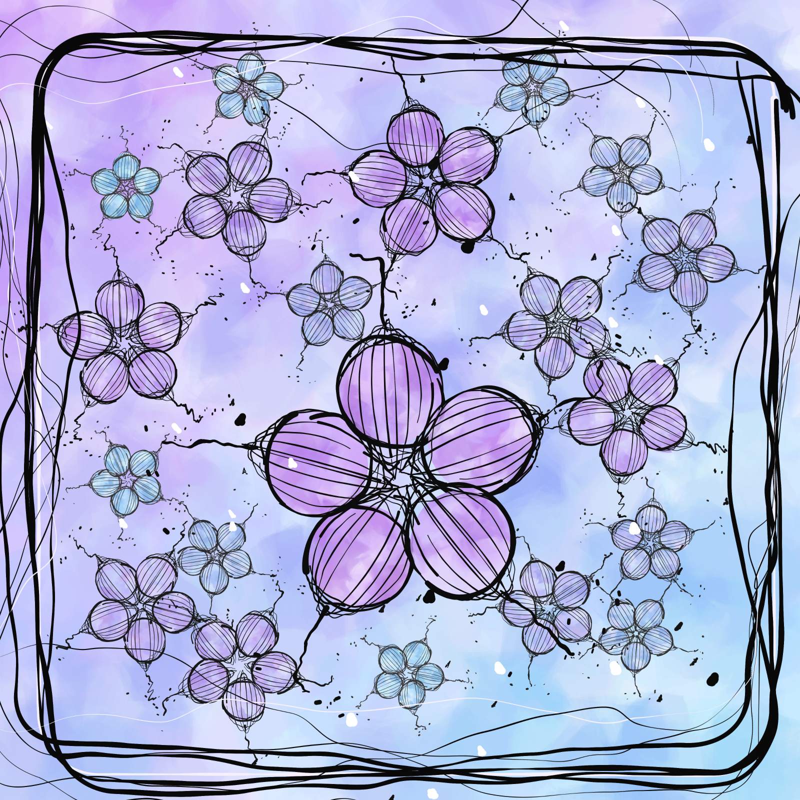 Five-Leaf-Flowers #12 static token preview