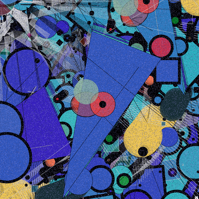 Kandinsky's mind #4 static token preview