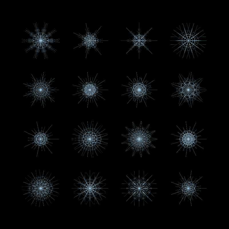 Snowflakes #8 static token preview