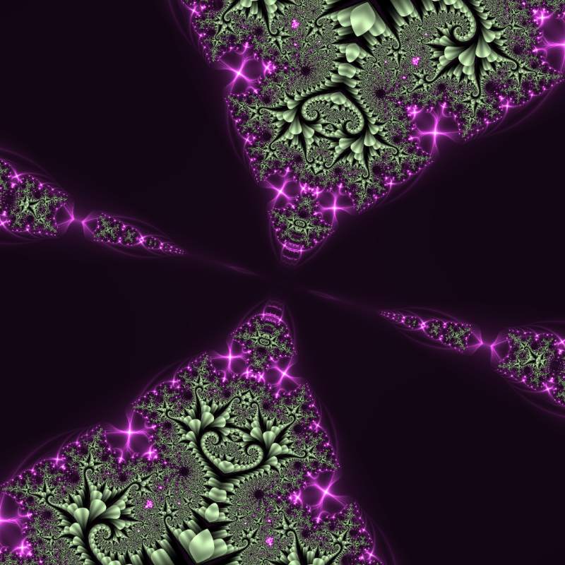 Fractal Flower #20 static token preview