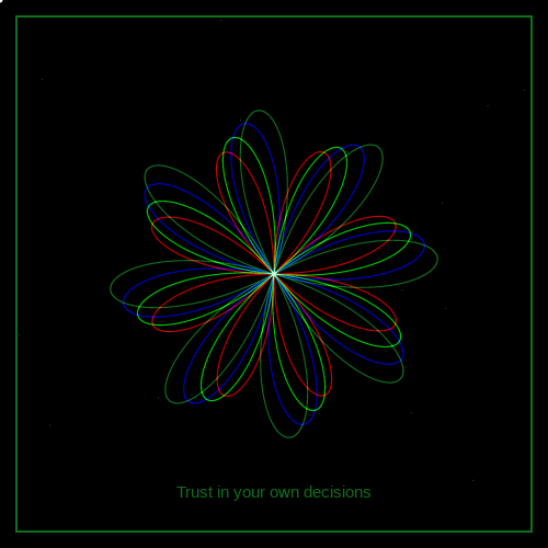 Flowers of will #12 static token preview