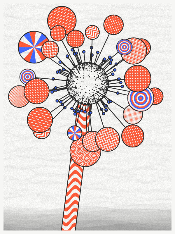 Abstract Dandelion #10 static token preview