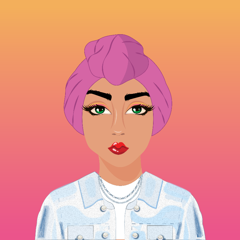 Hijabis NFT #173 static token preview
