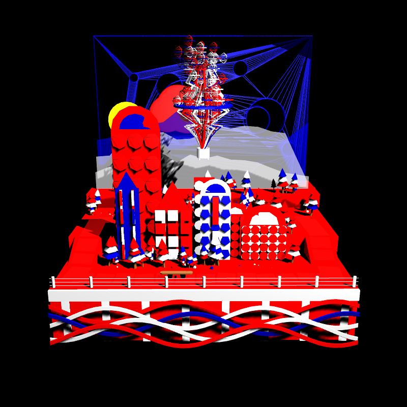 Paper Art 3D #6 static token preview