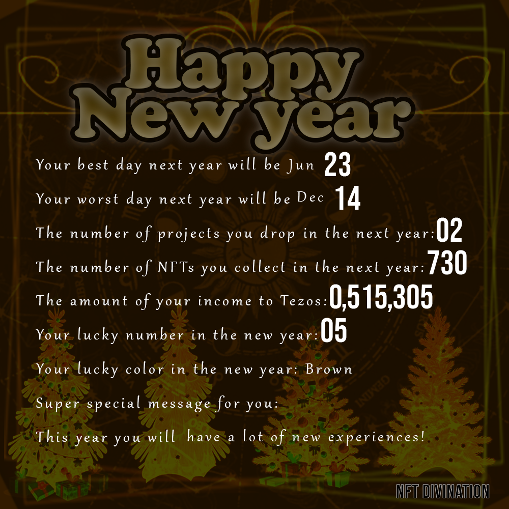 NFT Divination #20 static token preview