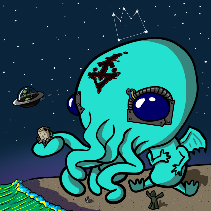 Chibi-thulhu #21 static token preview
