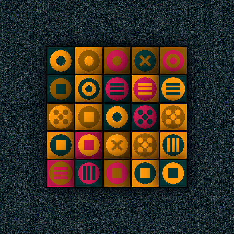 Geometry Painting No.3 #21 static token preview