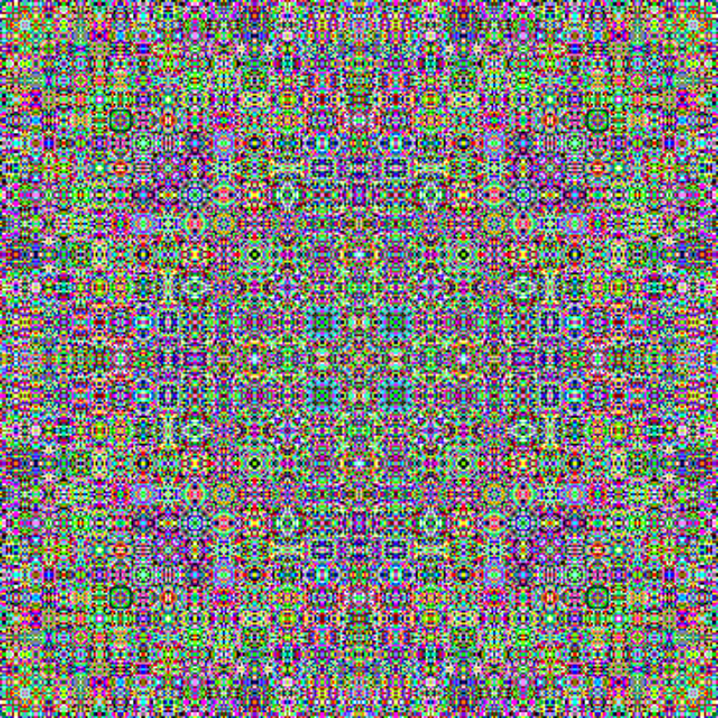 Kaleidoscopic Nexus #24 static token preview