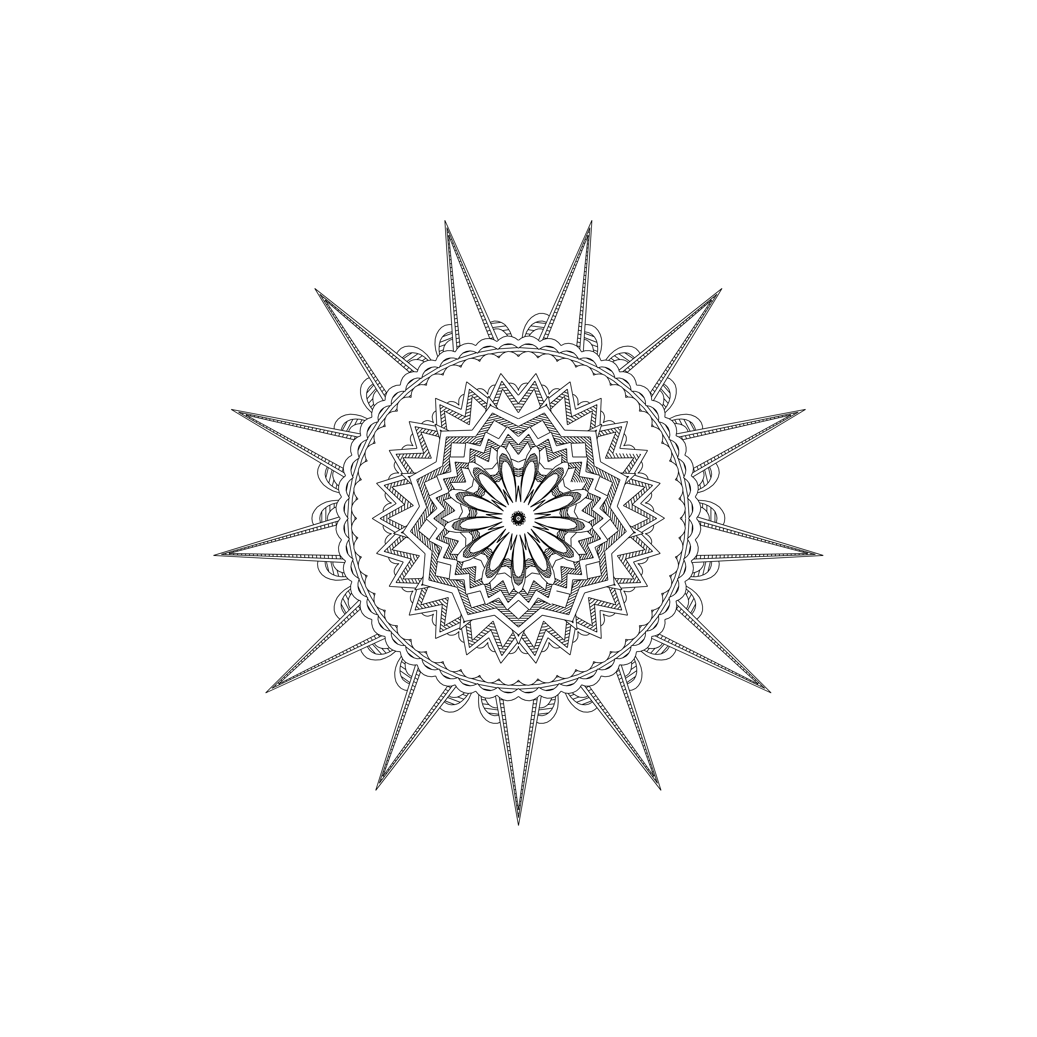 LL21 Mandala #9 static token preview