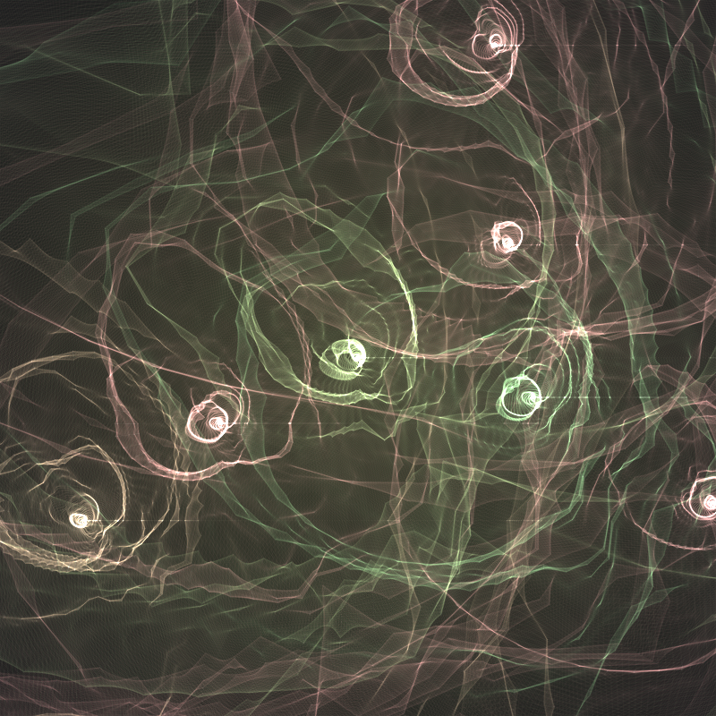 Flowering Circles #19 static token preview