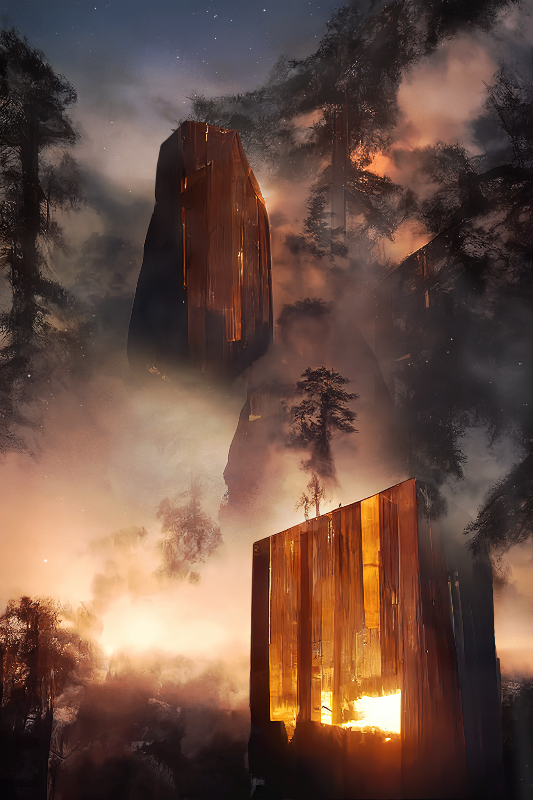 Wooded Solitude #141 static token preview