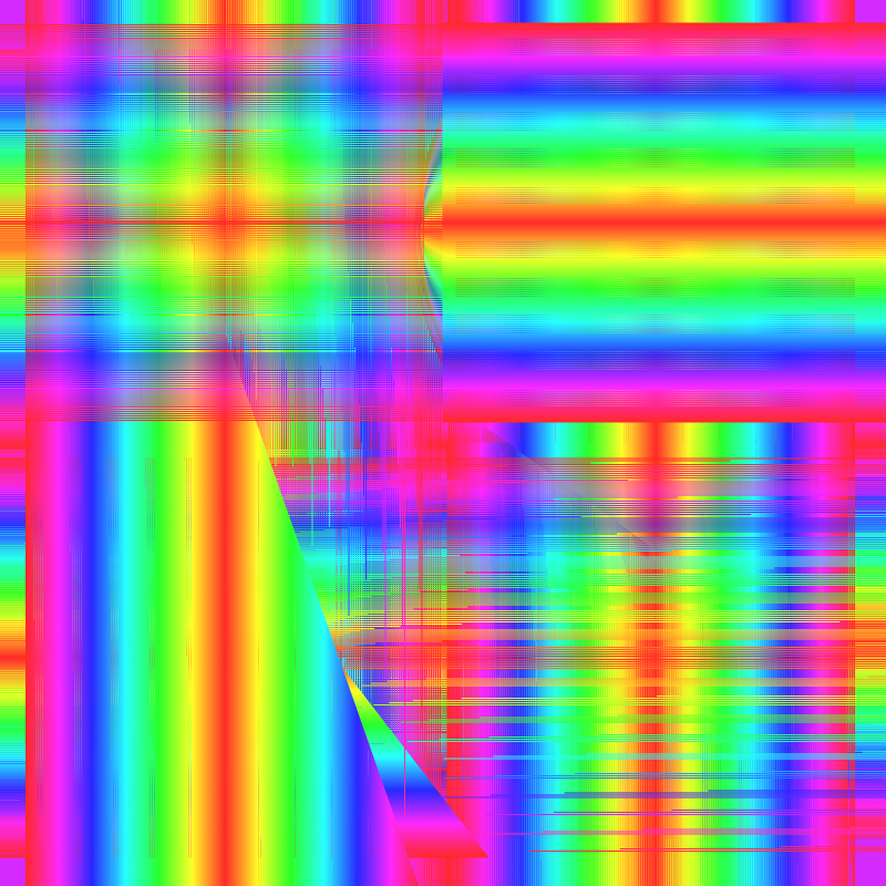 Fibonacci Rainbow Spirals 14 #3 static token preview