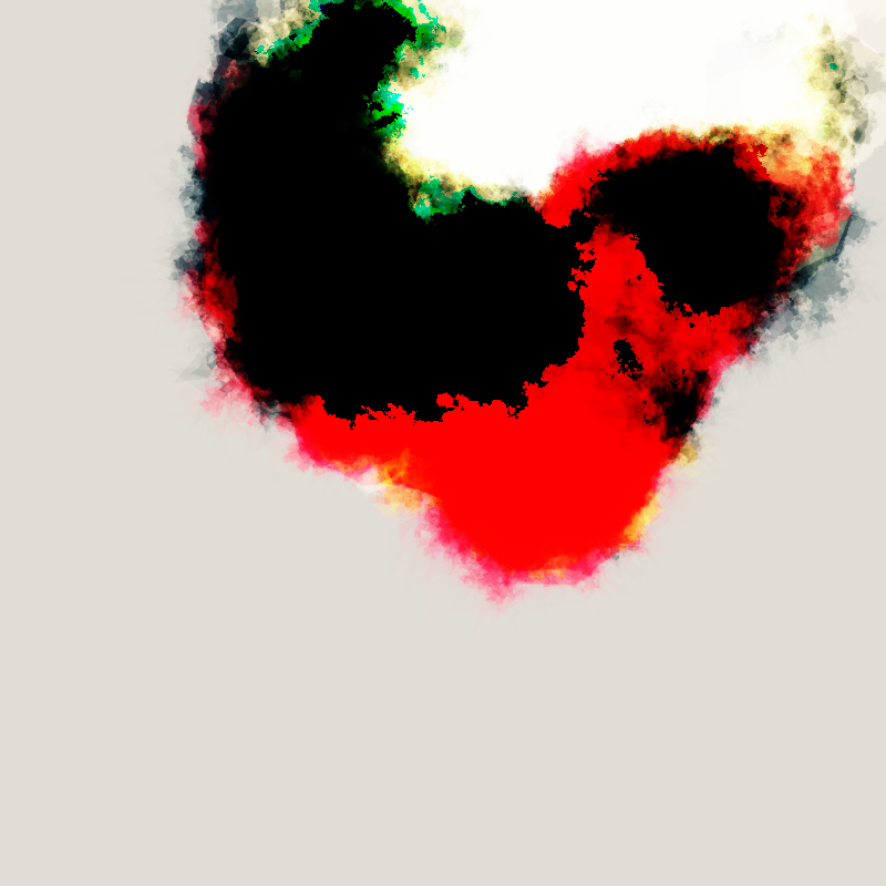 Watercolor Clouds #7 static token preview