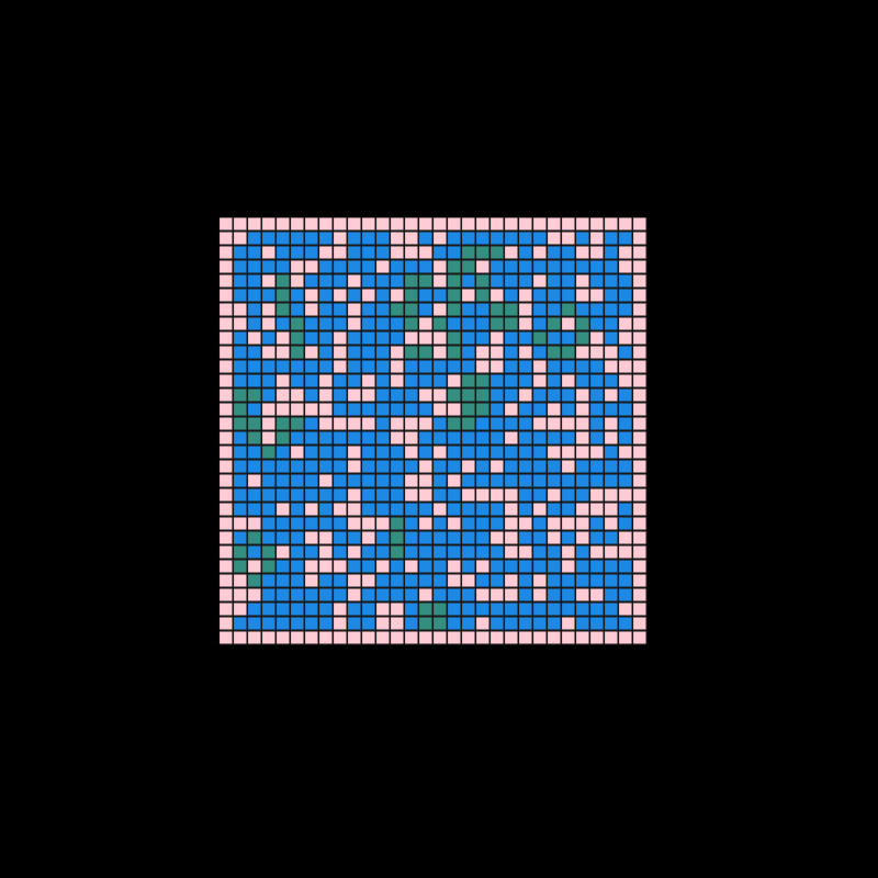 Game of Life: Water Variant #5 static token preview