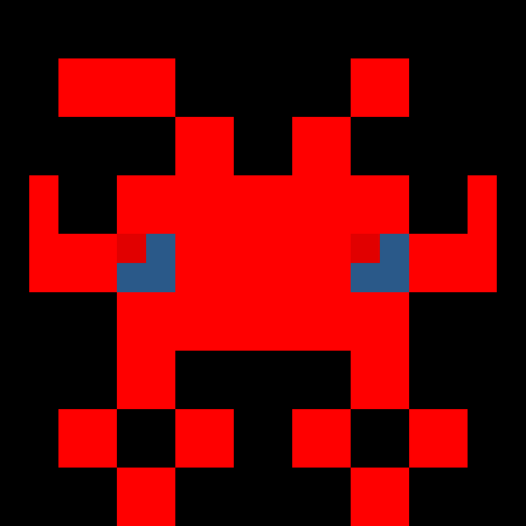 Pixel Invaders #4 static token preview