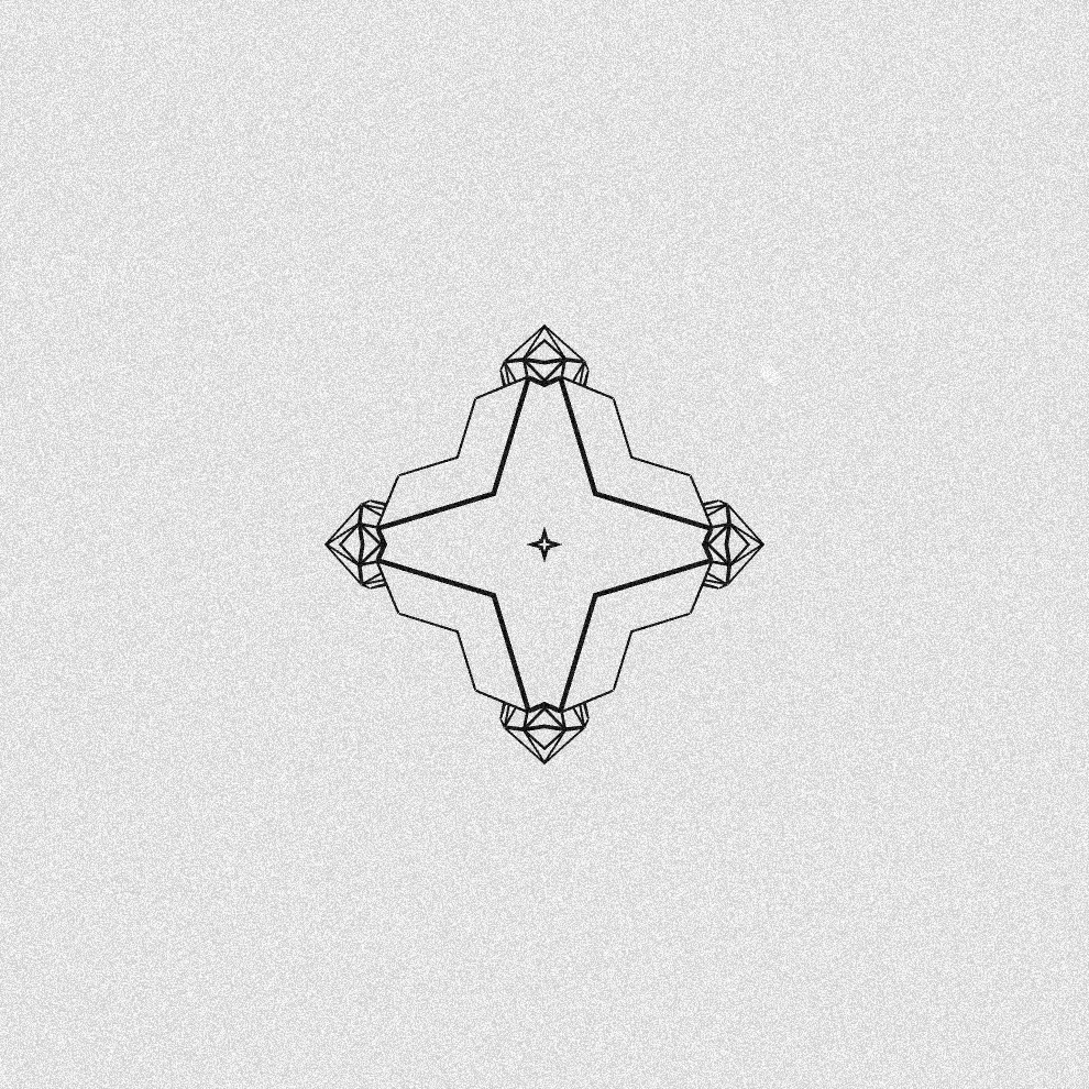 Monochrome Kaleido #23 static token preview