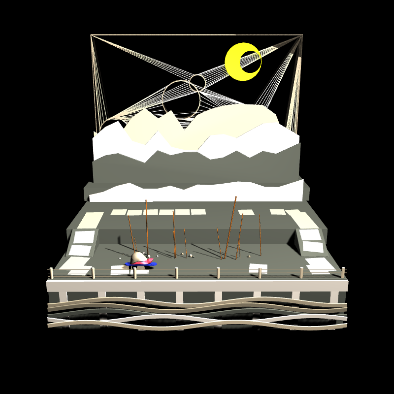 Paper Art 3D #178 static token preview