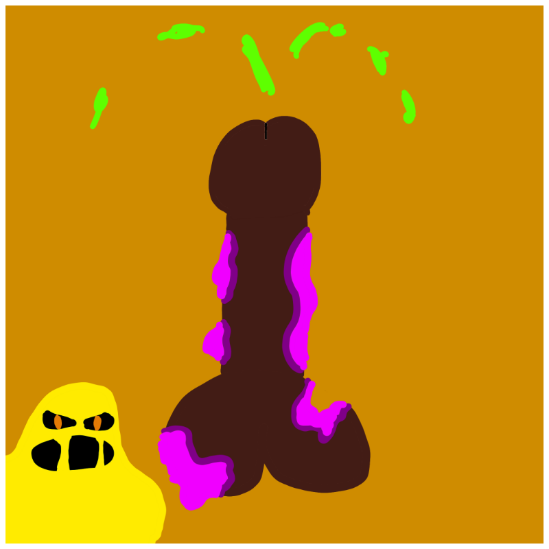 Decayed Dickgenerative Art #9 static token preview