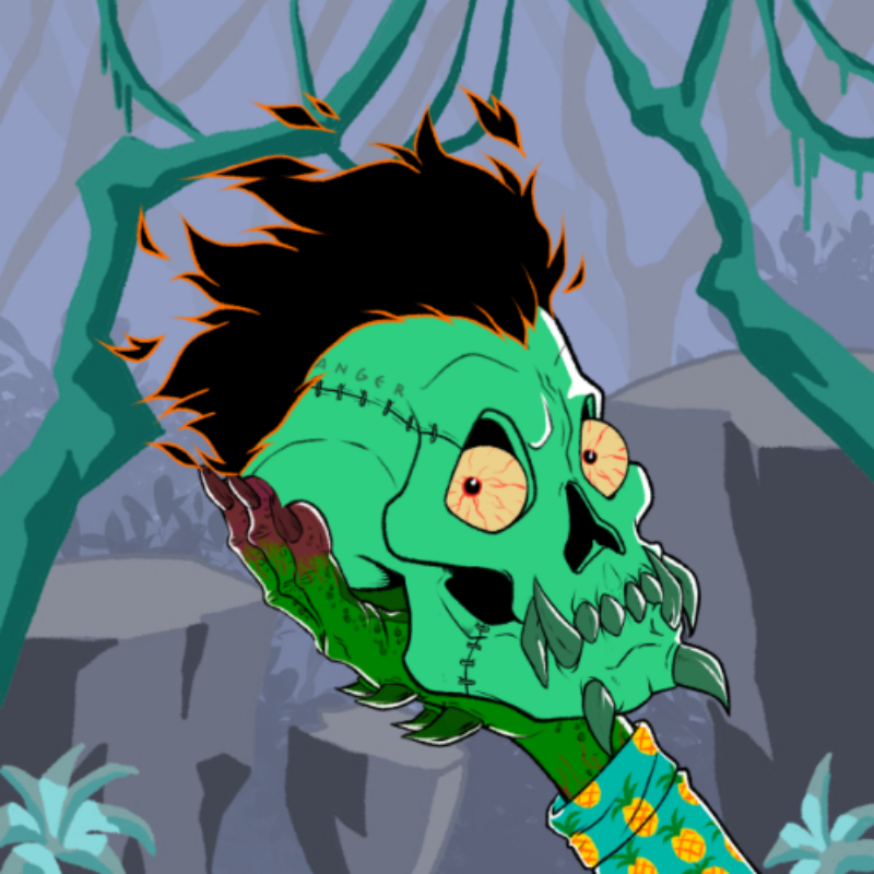 TezSkulliez #19 static token preview