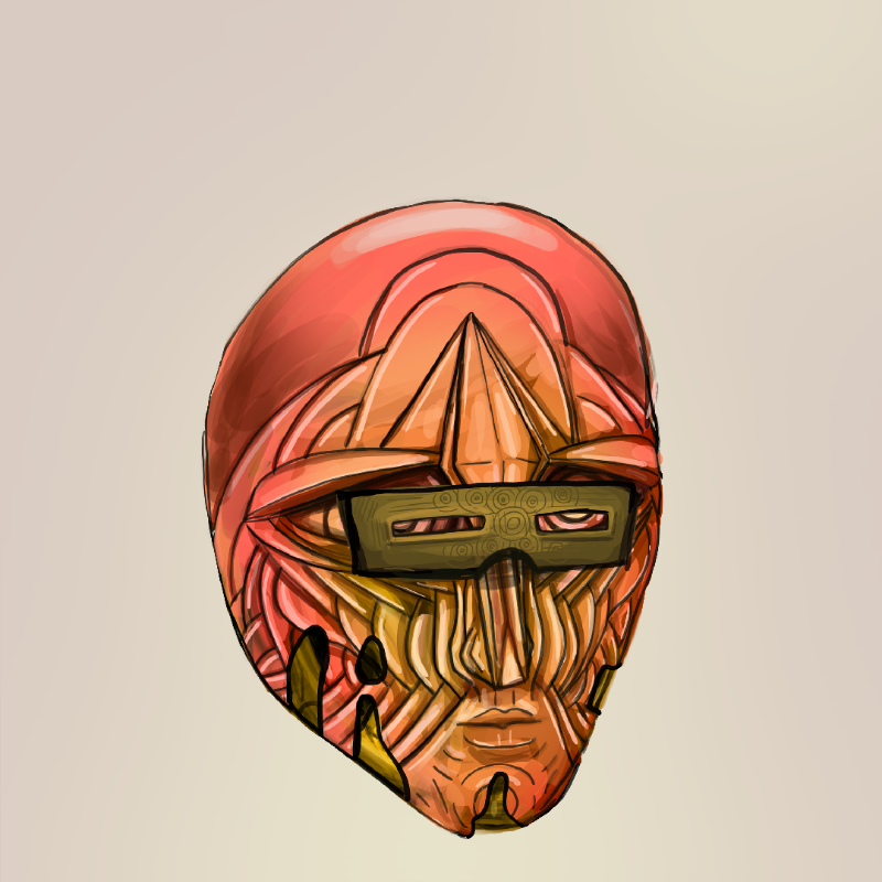 Morixels Colab #3 Ancient smileys #56 static token preview