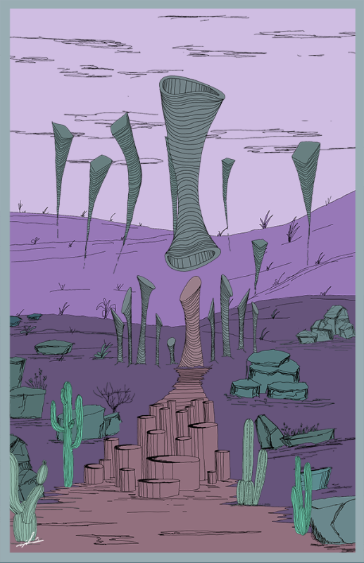 Skyward Garden #zentangle_world #20 static token preview