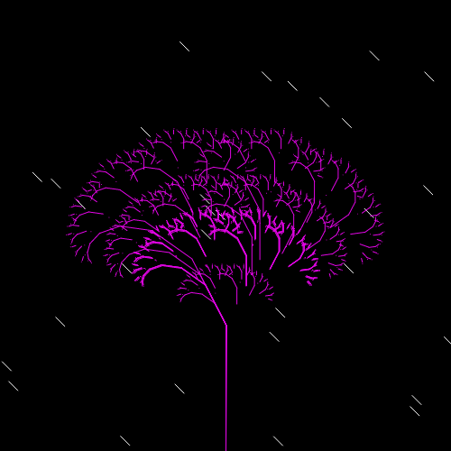 Trees in the rain #4 static token preview