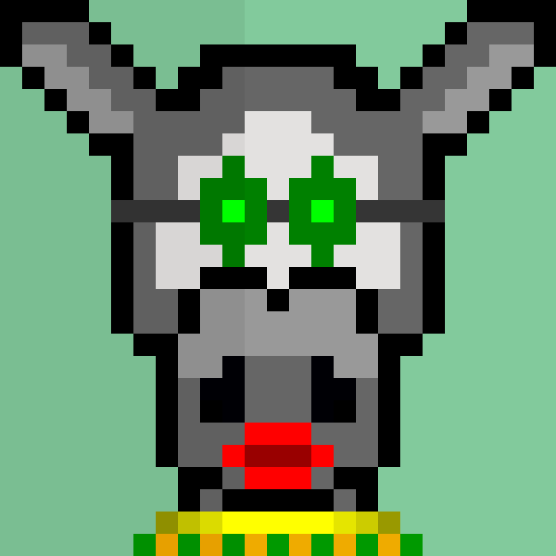Morixels Donkey #12 static token preview