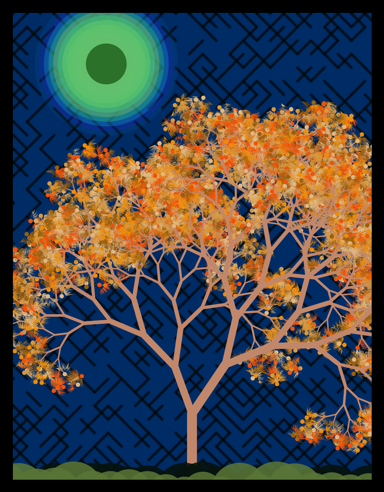 Lonely Tree #24 static token preview