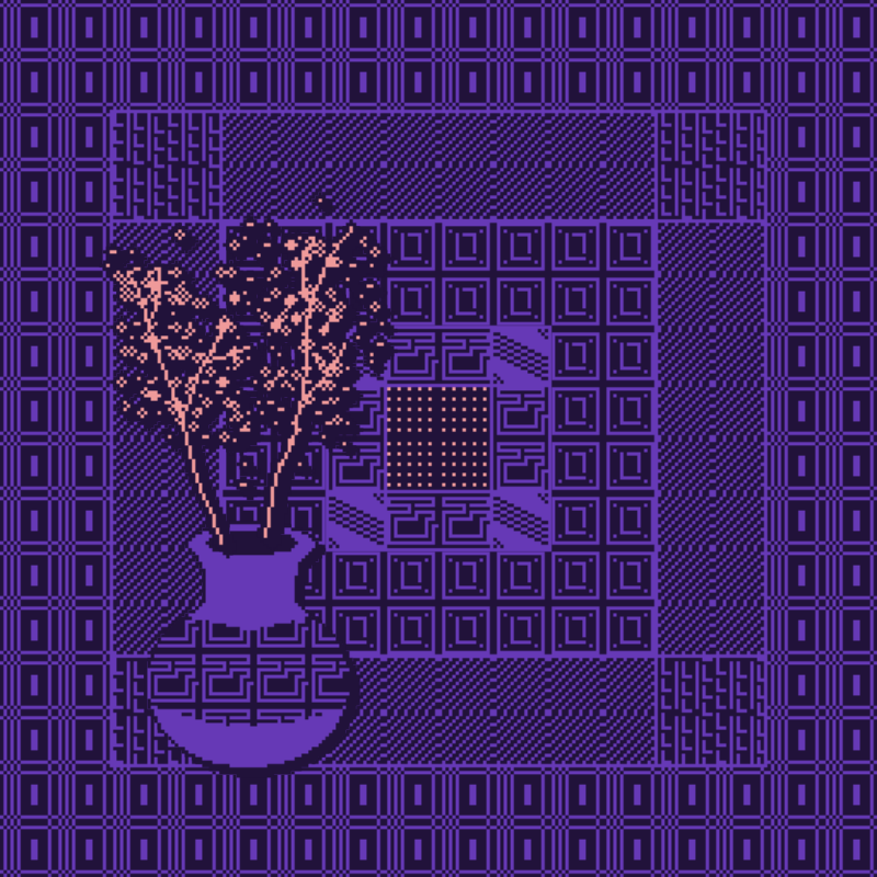 Purple Vases #3 static token preview