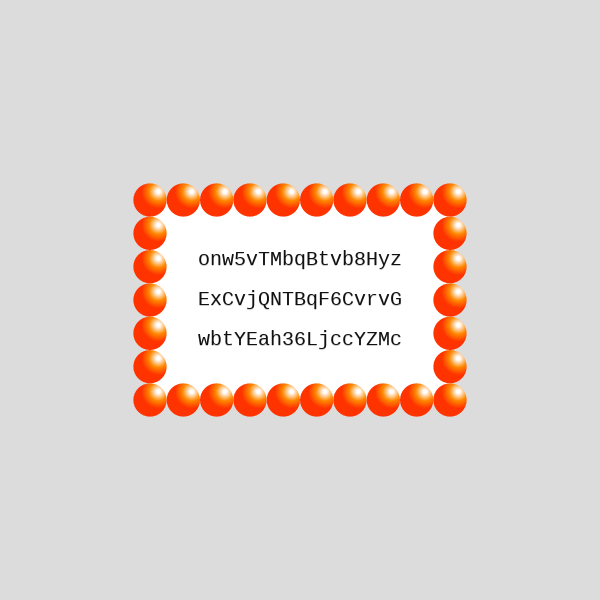 Frame of the operation hash #4 static token preview