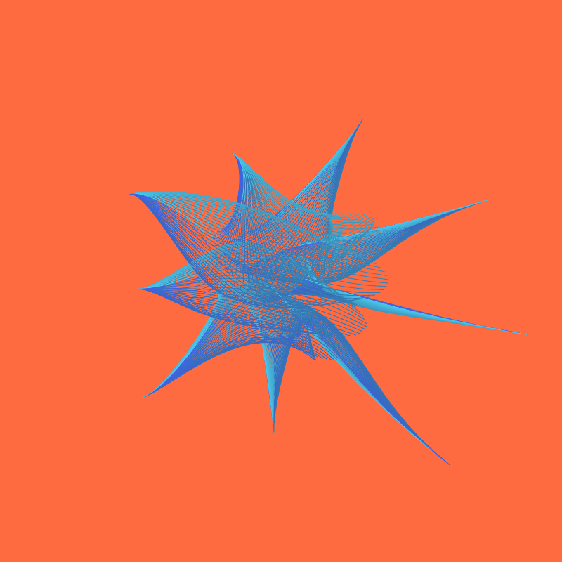 Bezier Jellyfish #21 static token preview