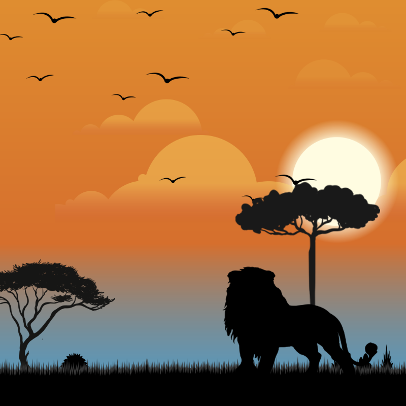 We Care... LION #6 static token preview