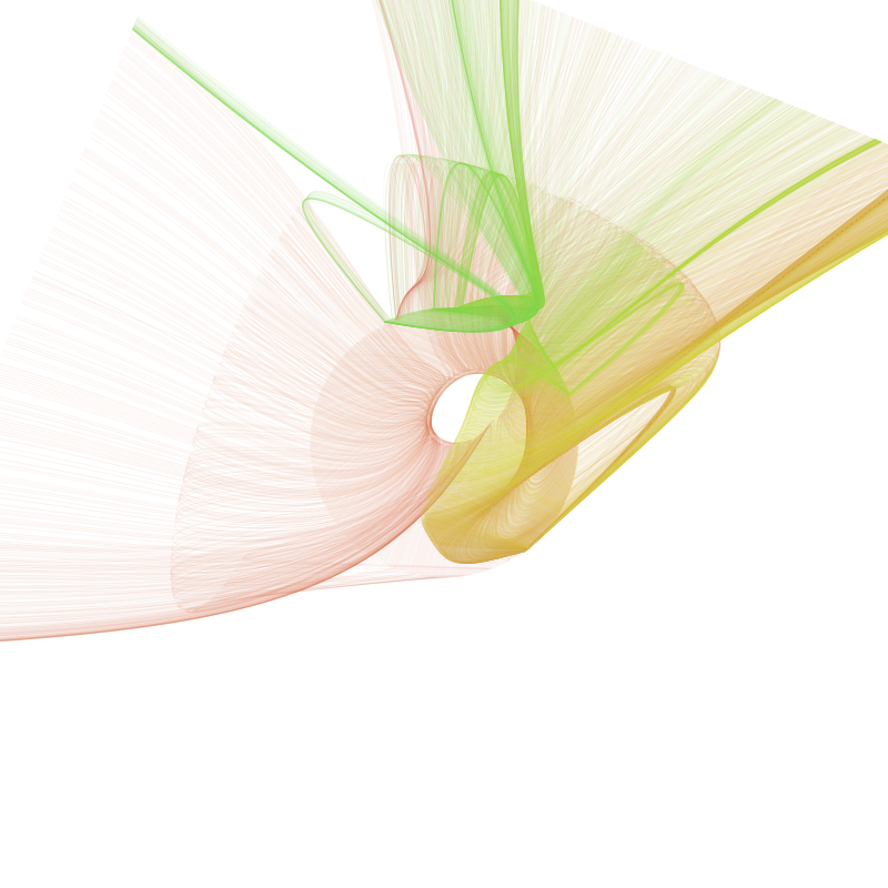Chaotic curves #23 static token preview