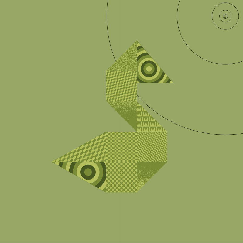 Generative Swans 2 #48 static token preview