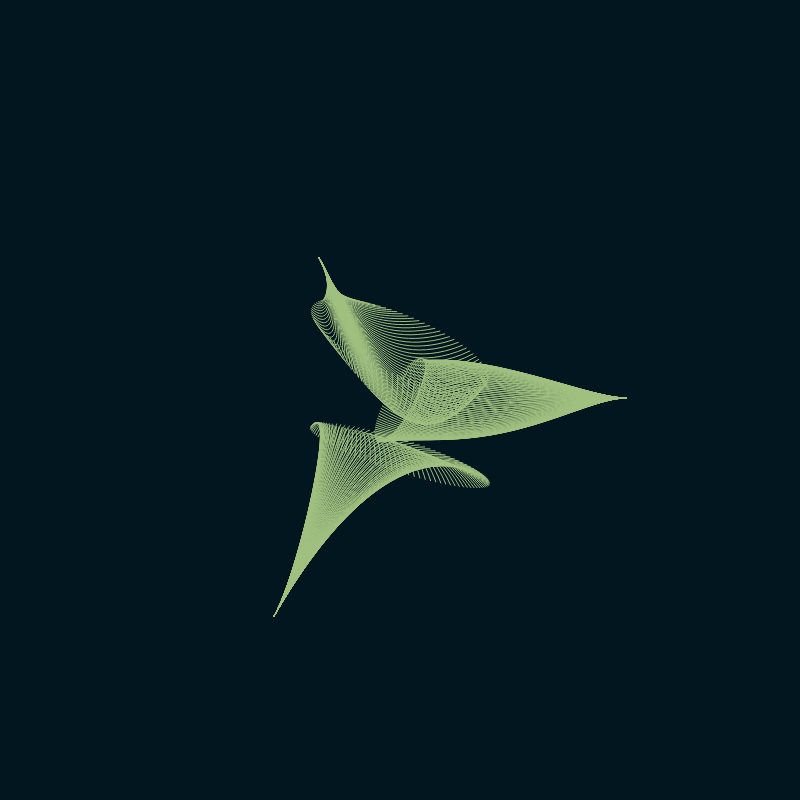 Bezier Stars #12 static token preview