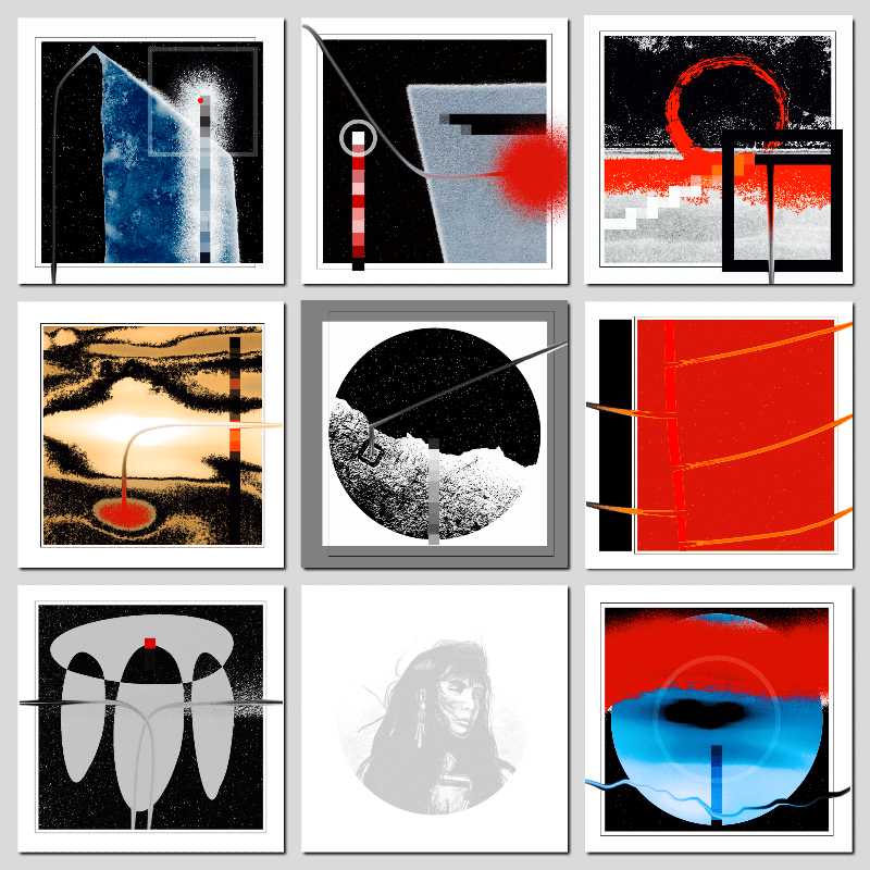 A New Media Arts of Chet 2021 Set 9.1 #25 static token preview