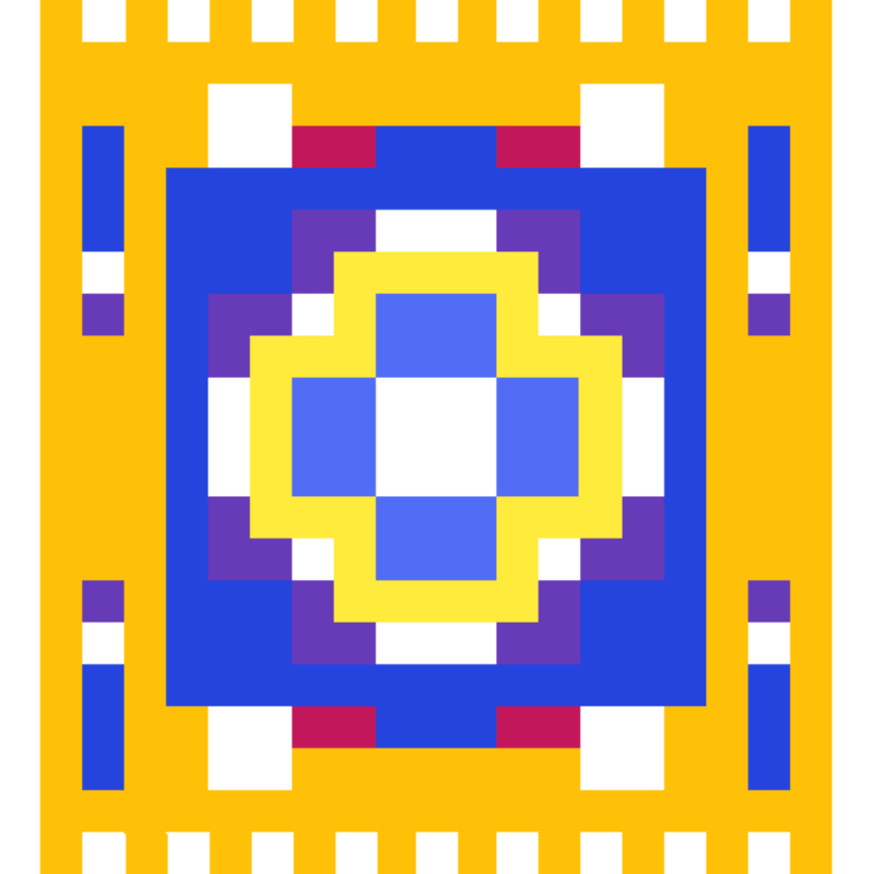 Pixel Rugs #1 static token preview