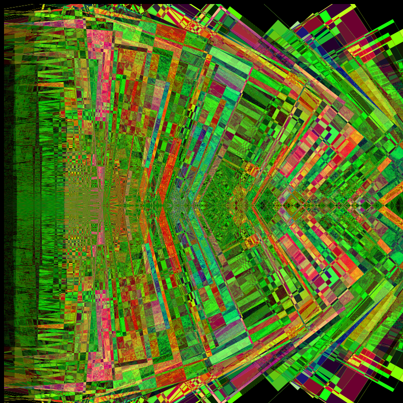 The Glitch Tapestry Printer #17 static token preview