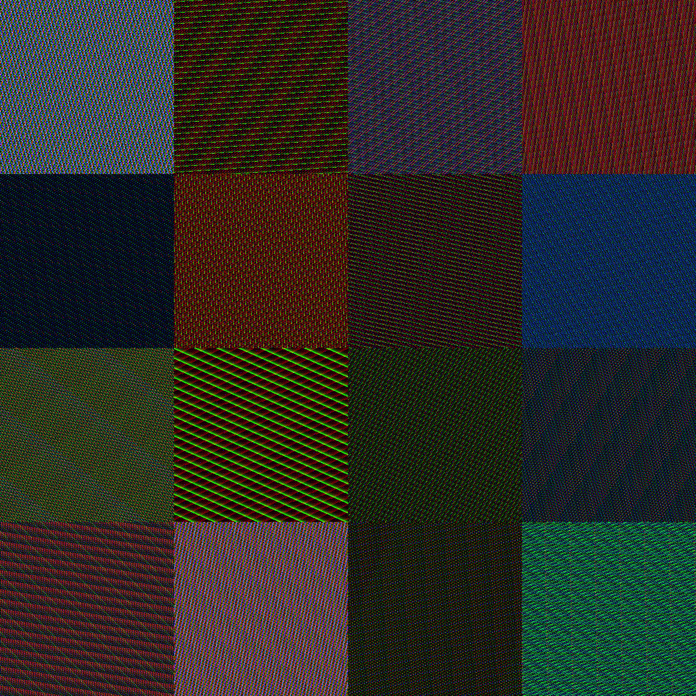 Parametric quilt #19 static token preview
