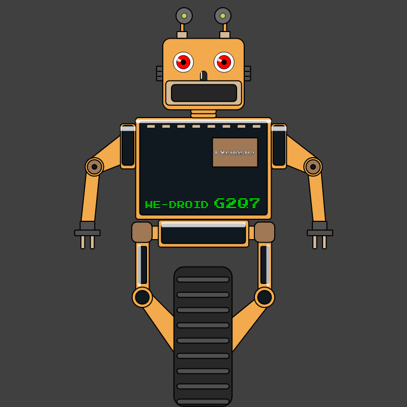 WE-DROIDs #22 static token preview