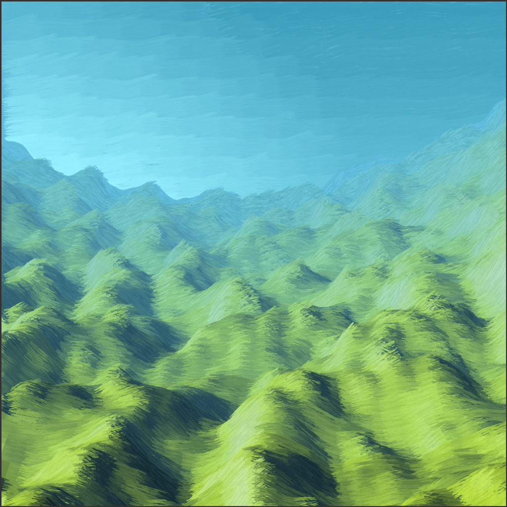 Lush Fields #12 static token preview