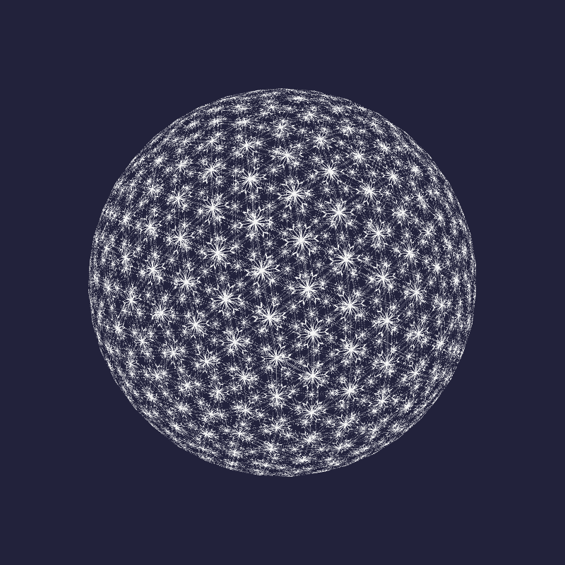 Digital Gothic: Spherical Tessellation #5 static token preview