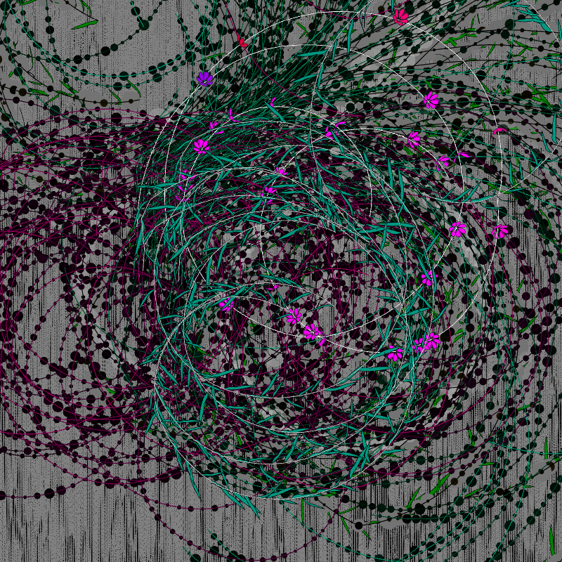 Bio-algorithmic #24 static token preview